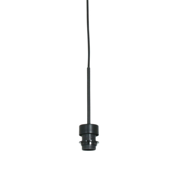 Steinhauer Sparkled light hanglamp – ø 50 cm – In hoogte verstelbaar – E27 (grote fitting) – naturel en zwart - Image 14