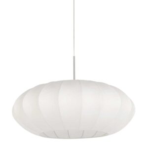Steinhauer Sparkled light hanglamp – ø 60 cm – In hoogte verstelbaar – E27 (grote fitting) – Wit