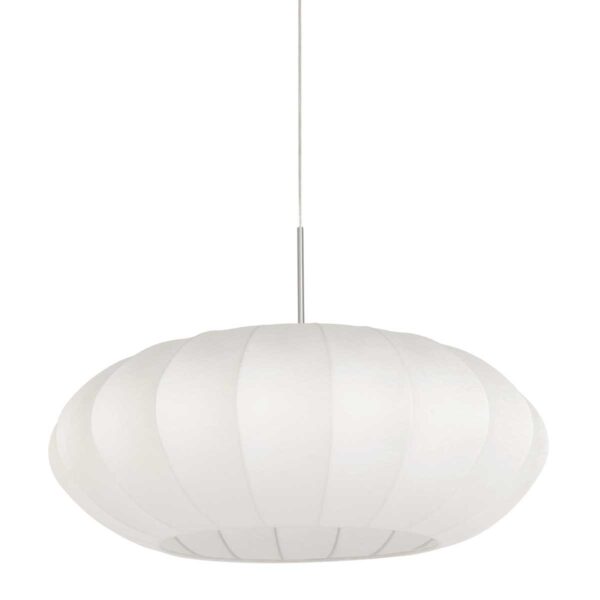 Steinhauer Sparkled light hanglamp – ø 60 cm – In hoogte verstelbaar – E27 (grote fitting) – Wit