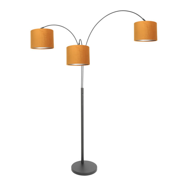 Steinhauer Sparkled light vloerlamp – E27 (grote fitting) – goud en zwart - Image 14