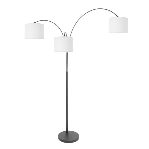 Steinhauer Sparkled light vloerlamp – E27 (grote fitting) – wit en zwart - Image 14