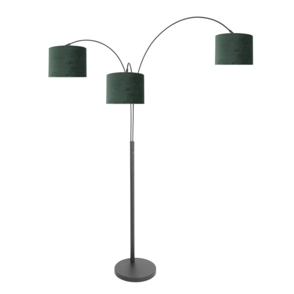 Steinhauer Sparkled light vloerlamp – E27 (grote fitting) – groen en zwart - Image 15