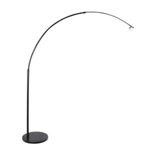 Steinhauer Sparkled light vloerlamp – E27 (grote fitting) – Zwart
