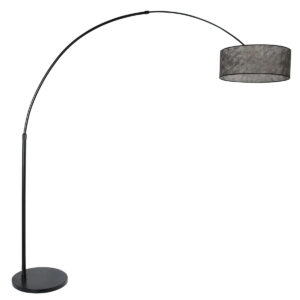 Steinhauer Sparkled light vloerlamp – E27 (grote fitting) – Zwart