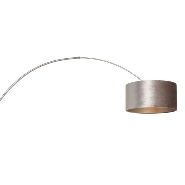 Steinhauer Sparkled Light wandlamp - boog - kap ⌀40 cm - draai- en uittrekbaar - staal met zilver - Afbeelding 16