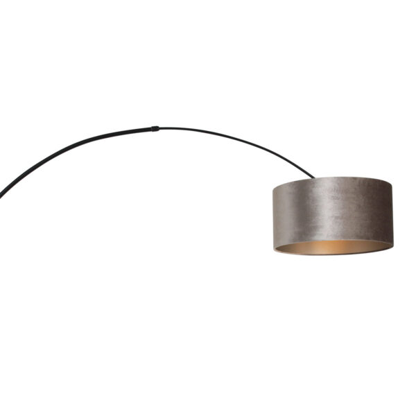 Steinhauer Sparkled Light wandlamp - boog - kap ⌀40 cm - draai- en uittrekbaar - zwart met zilver - Image 16