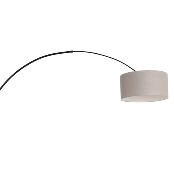 Steinhauer Sparkled Light wandlamp - boog - kap ⌀40 cm - draai- en uittrekbaar - zwart met grijs - Afbeelding 17
