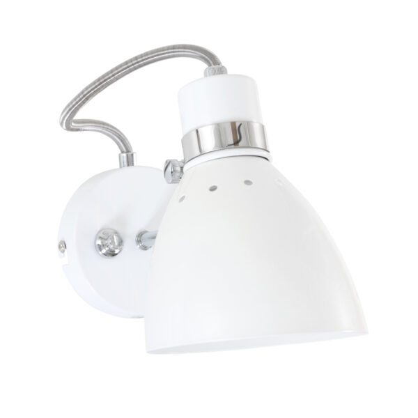 Steinhauer Spring wandspot - draai- en kantelbaar - dimbaar - incl. 185 cm lang snoer - wit - Image 14