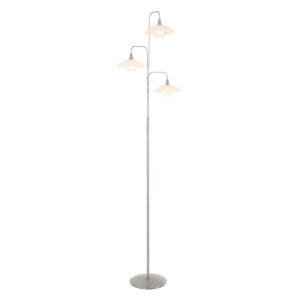Steinhauer Tallerken vloerlamp – G9 – Staal