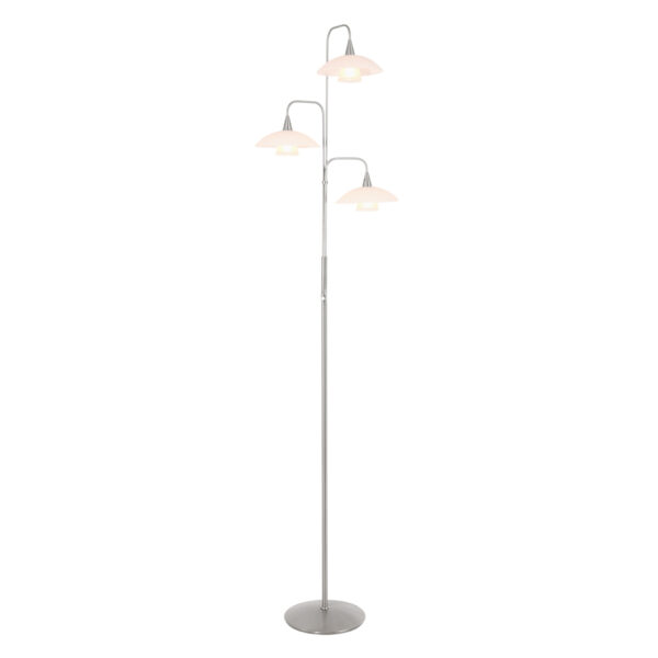 Steinhauer Tallerken vloerlamp – G9 – Staal