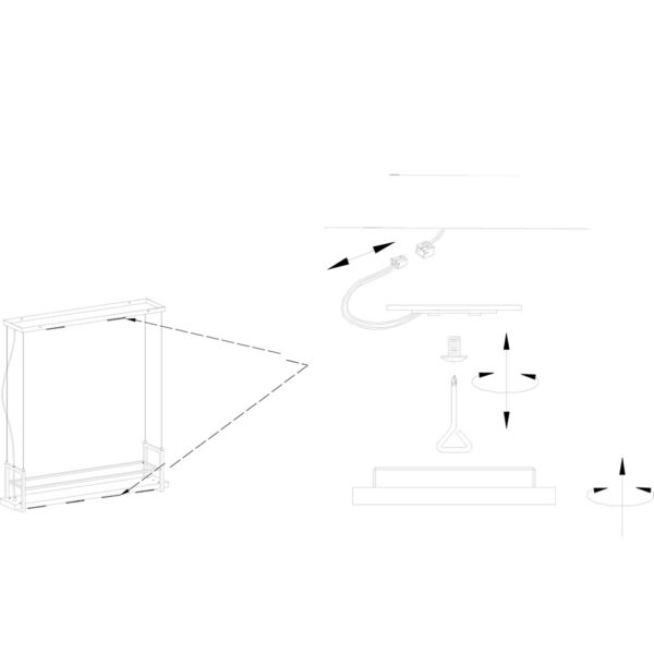 Steinhauer Tør hanglamp - keuken verlichting - LED - frame - zeslichts - zwart - Image 22