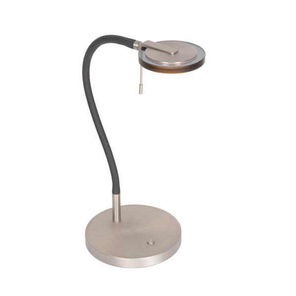 Steinhauer Turound tafellamp – Draai- en/of kantelbaar en In hoogte verstelbaar – Ingebouwd (LED) – Staal