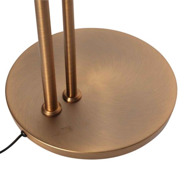 Klassieke bronzen metalen vloerlamp Steinhauer Turound - Image 19