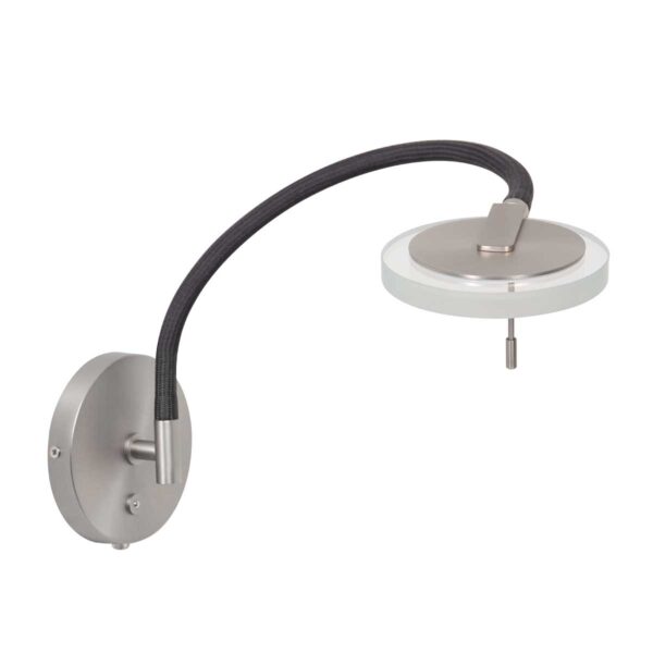 Steinhauer Turound wandlamp – Ingebouwd (LED) – Staal
