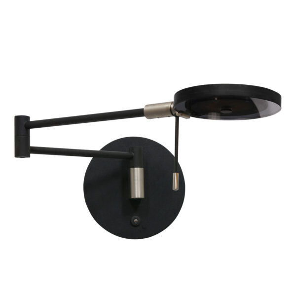 LED wandlamp met rookglazen kap Steinhauer Turound - Image 21