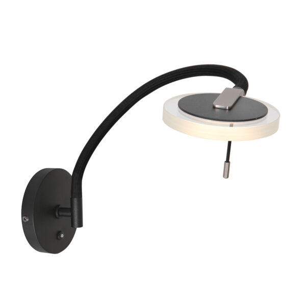 Steinhauer Turound wandlamp – Ingebouwd (LED) – Zwart