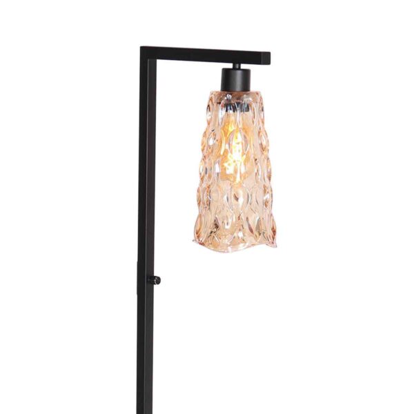Steinhauer Vidrio vloerlamp –– amberkleurig en zwart - Image 18