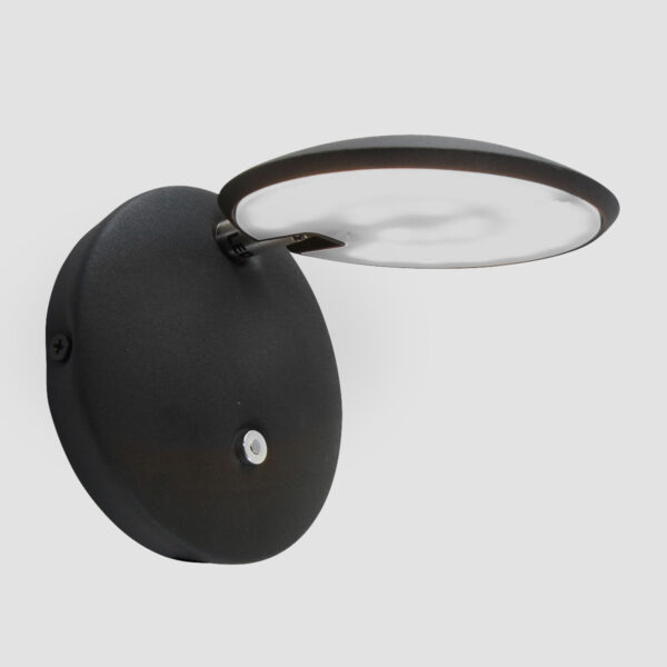 Steinhauer Zenith wandlampje - LED - dimbaar en kleurinstelbaar - ⌀12 cm - zwart - Image 14