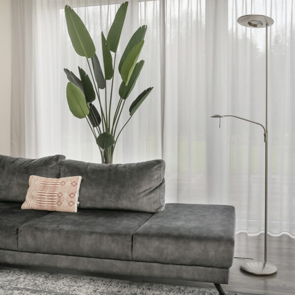 Steinhauer Zodiac staande lamp - 185 cm hoog - ingebouwd LED - dimbaar - draai- en kantelbaar - staal - Image 18