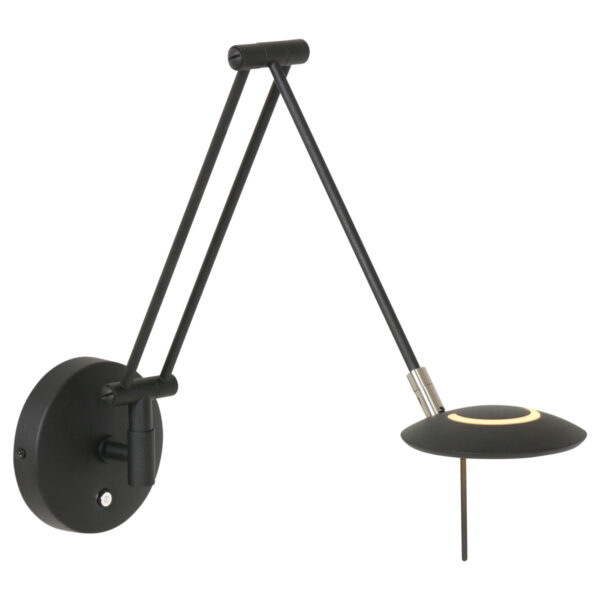 Steinhauer Zodiac led wandlamp – Ingebouwd (LED) – Zwart