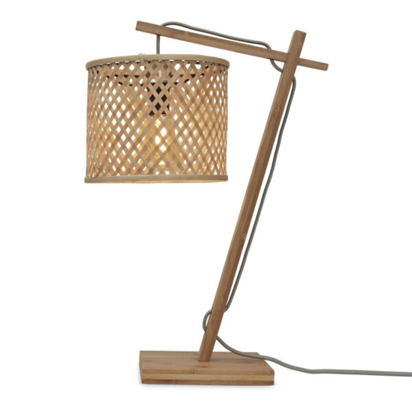 Bamboe tafellamp naturel boheems GOOD&MOJO Java