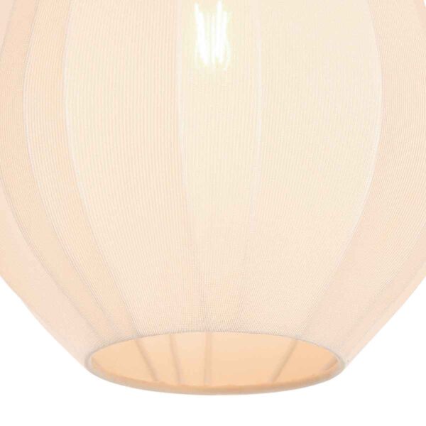 Cremekleurige hanglamp Japandi Anne Lighting Sable - Image 5