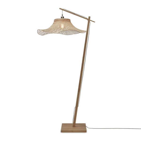 Naturel bamboe vloerlamp bohemian GOOD&MOJO Ibiza