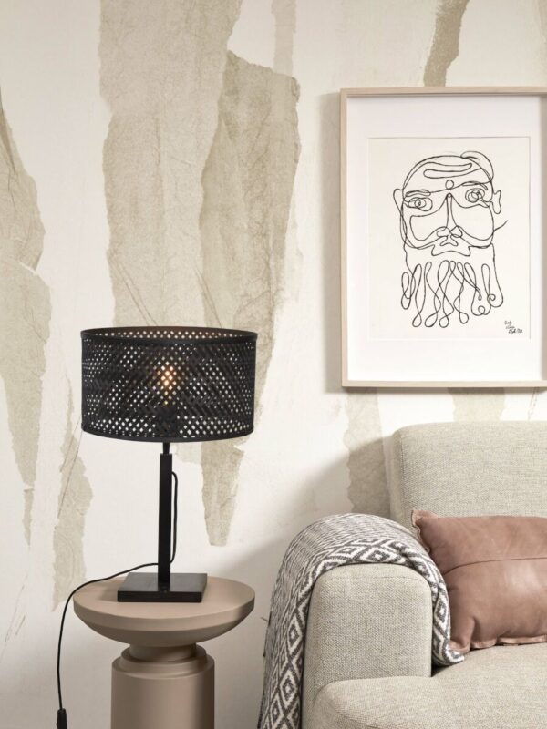 Tafellamp rond zwart bohemian GOOD&MOJO Java - Image 2