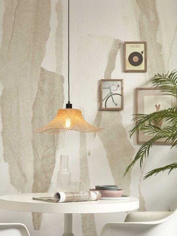 Bamboe bohemien hanglamp naturel GOOD&MOJO Ibiza - Image 10