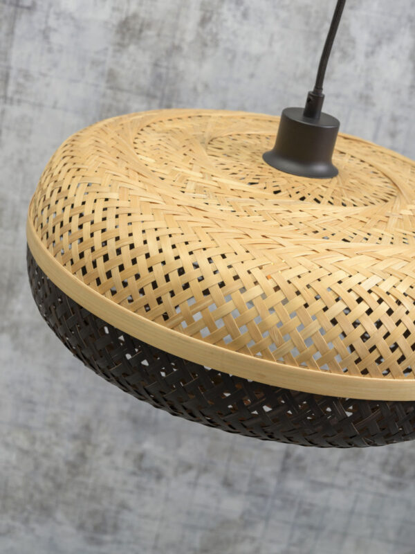 Bamboe naturel zwarte wandlamp bohemian GOOD&MOJO Palawan - Image 7