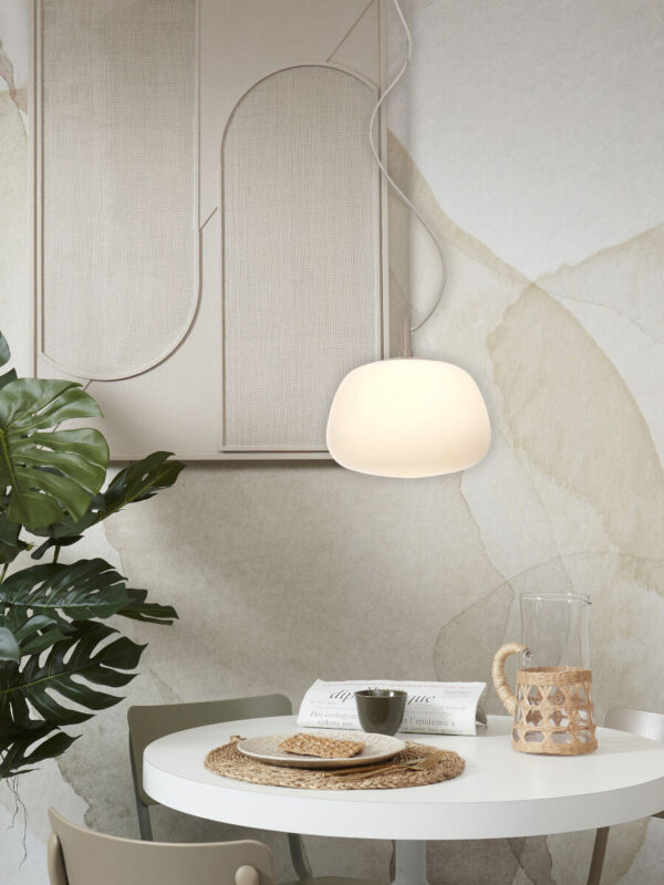 Hanglamp Scandinavisch metaal wit-glas It's About RoMi Sapporo - Image 10