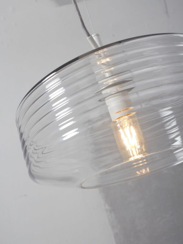 Transparante klassieke hanglamp glas It's About RoMi Verona - Image 3