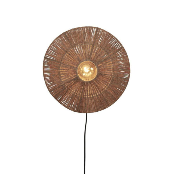 Wandlamp naturel riet bohemien GOOD&MOJO Iguazu