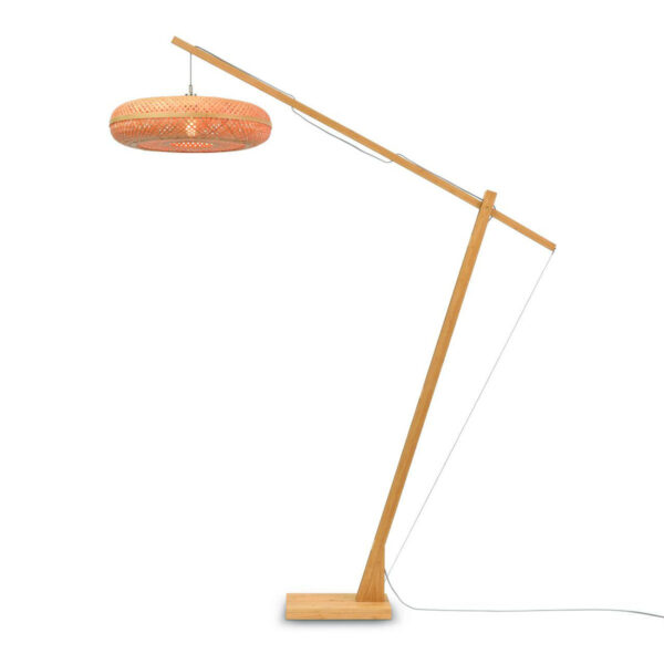 Naturel bamboe bohemian vloerlamp GOOD&MOJO Palawan