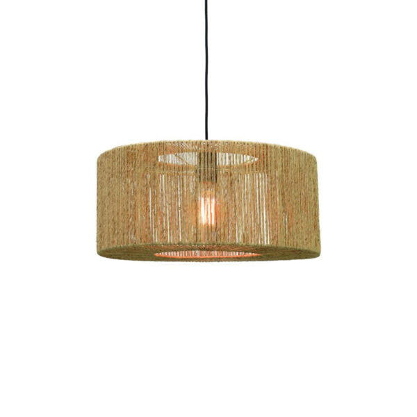 Hanglamp naturel zwart bohemian riet GOOD&MOJO Iguazu