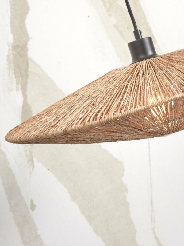 Bamboe-rieten bohemian vloerlamp naturel GOOD&MOJO Iguazu - Image 6
