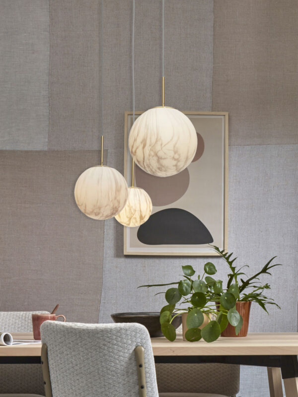 Goudkleurige hanglamp dessinbol groot It's About RoMi Carrara - Image 8