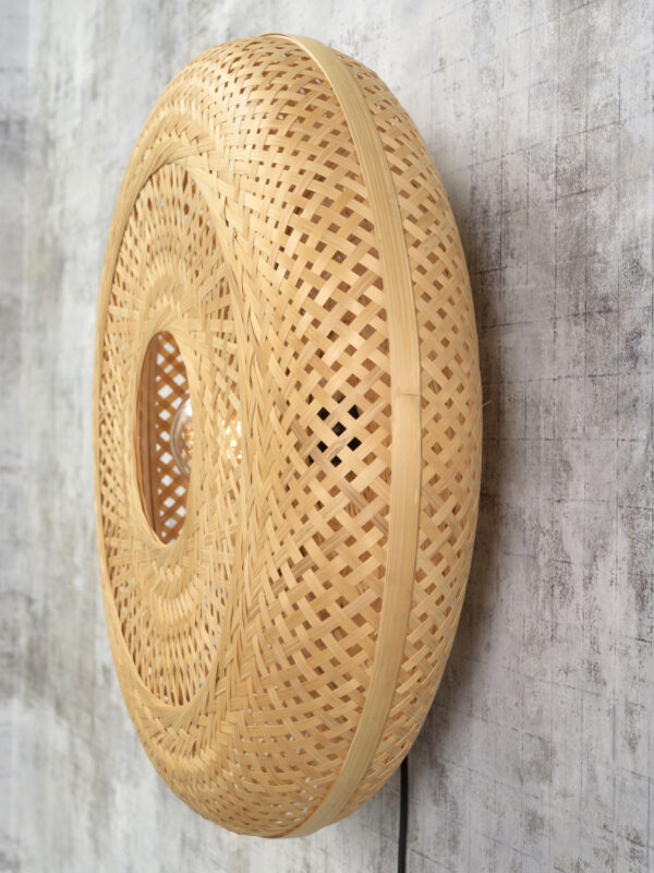 Bamboe wandlamp naturel bohemian GOOD&MOJO Palawan - Image 7