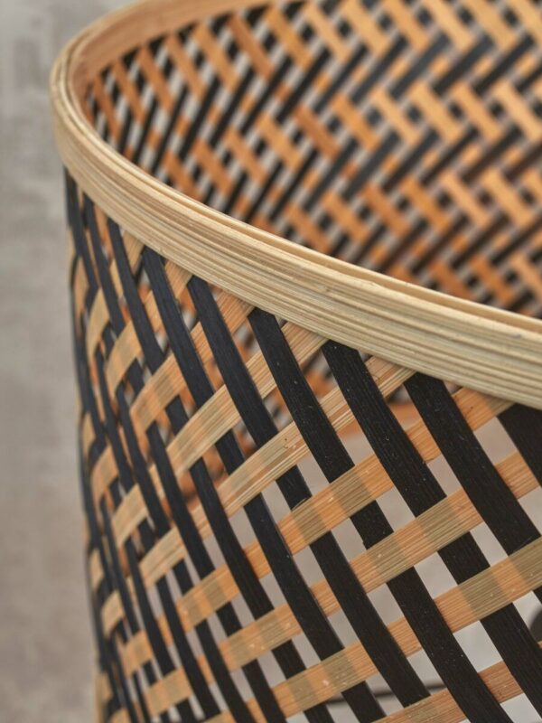 Bohemian tafellamp bamboe naturel zwart GOOD&MOJO Java - Image 3