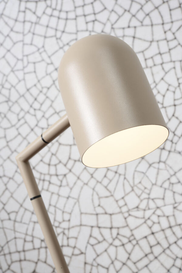 Grijze retro vloerlamp draaibaar It's About RoMi Marseille - Image 4