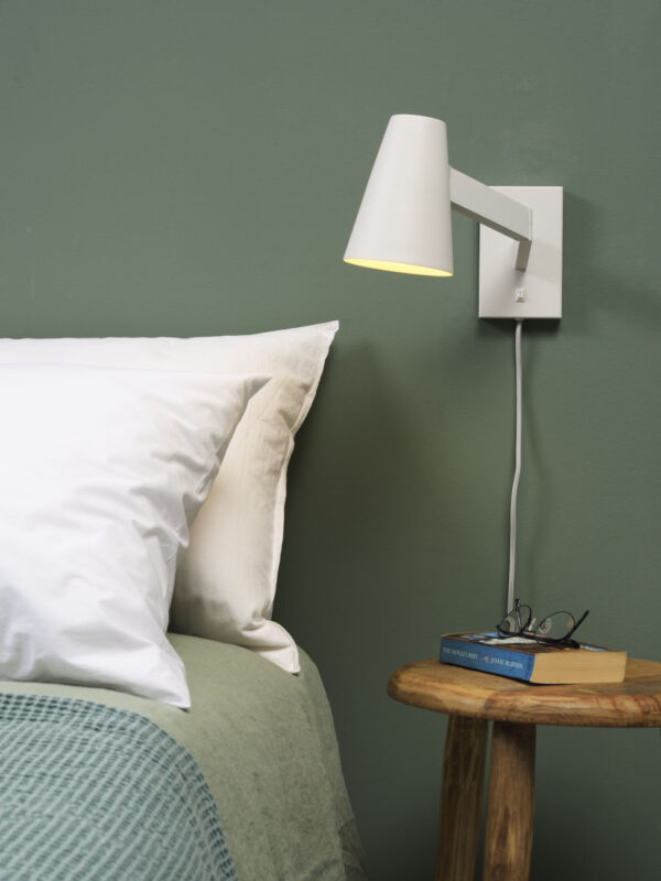 Witte conische wandlamp draaibaar It's About RoMi Biarritz - Image 5