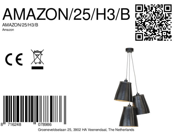 Rubberen zwarte vintage hanglampen GOOD&MOJO Amazon - Image 7
