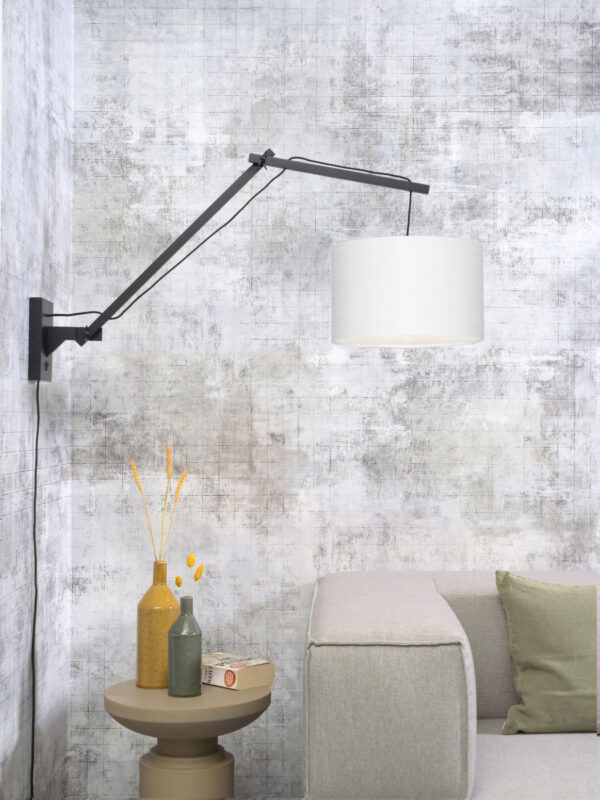 Witte wandlamp dubbelgewricht GOOD&MOJO Andes - Image 2