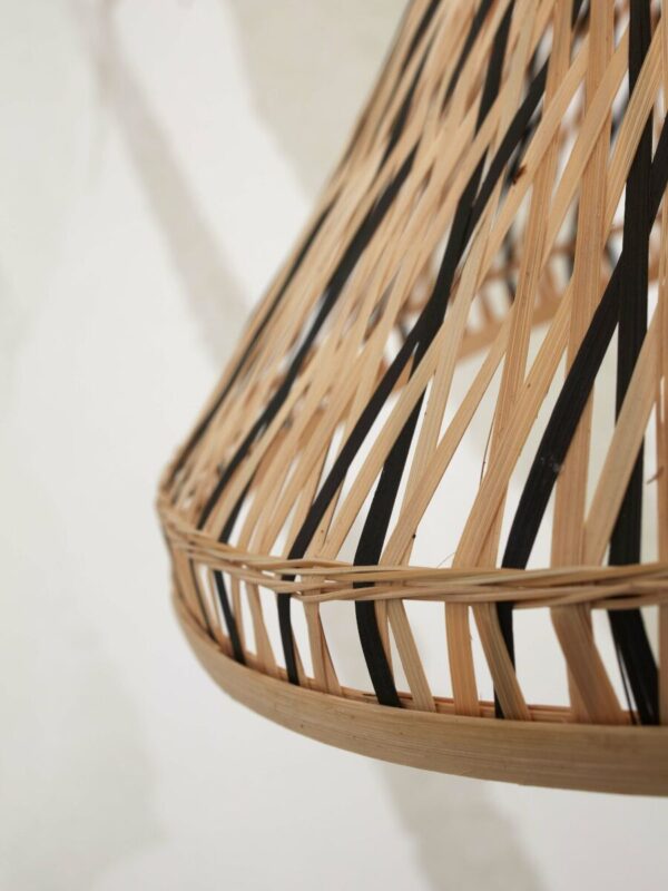 Bamboe vloerlamp bohemian zwart naturel GOOD&MOJO Tahiti - Image 7