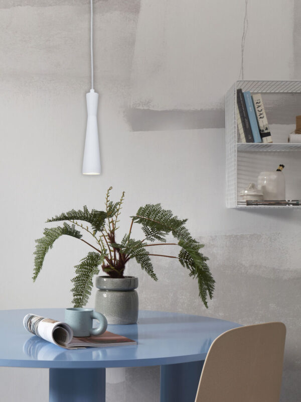 Retro witte hanglamp metaal It's About RoMi Bordeaux - Image 9