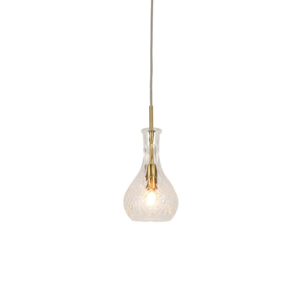 Hanglamp goud klassiek glas It's About RoMi Brussels