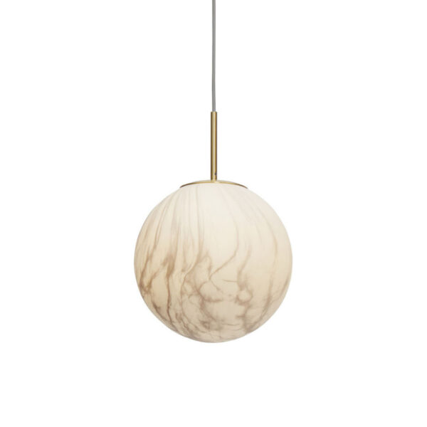 Goudkleurige hanglamp dessinbol groot It's About RoMi Carrara