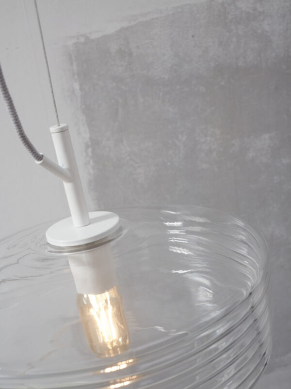 Transparante klassieke hanglamp glas It's About RoMi Verona - Image 9