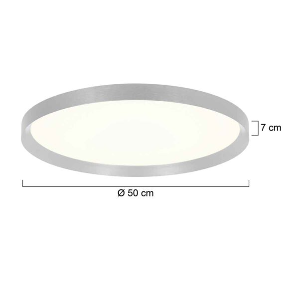 Plafondlamp rond met stalen rand Flady Steinhauer - Image 7