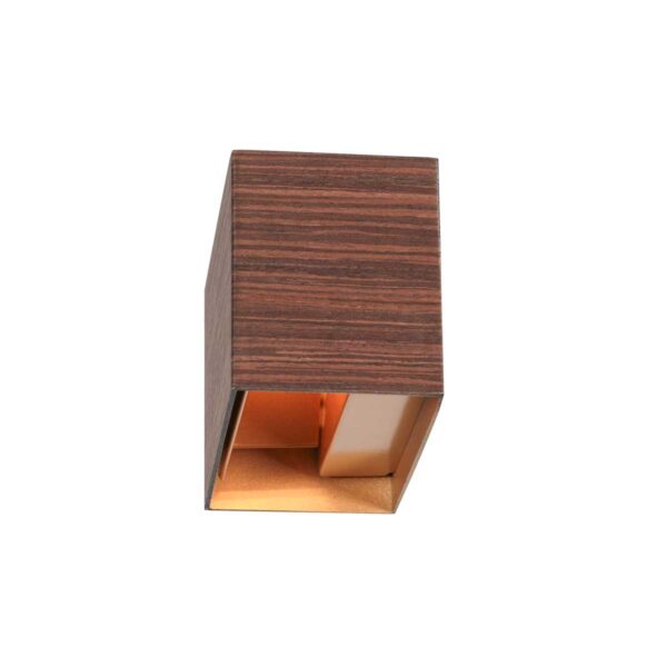 Landelijke houtkleurige wandlamp Steinhauer Muro - Image 7